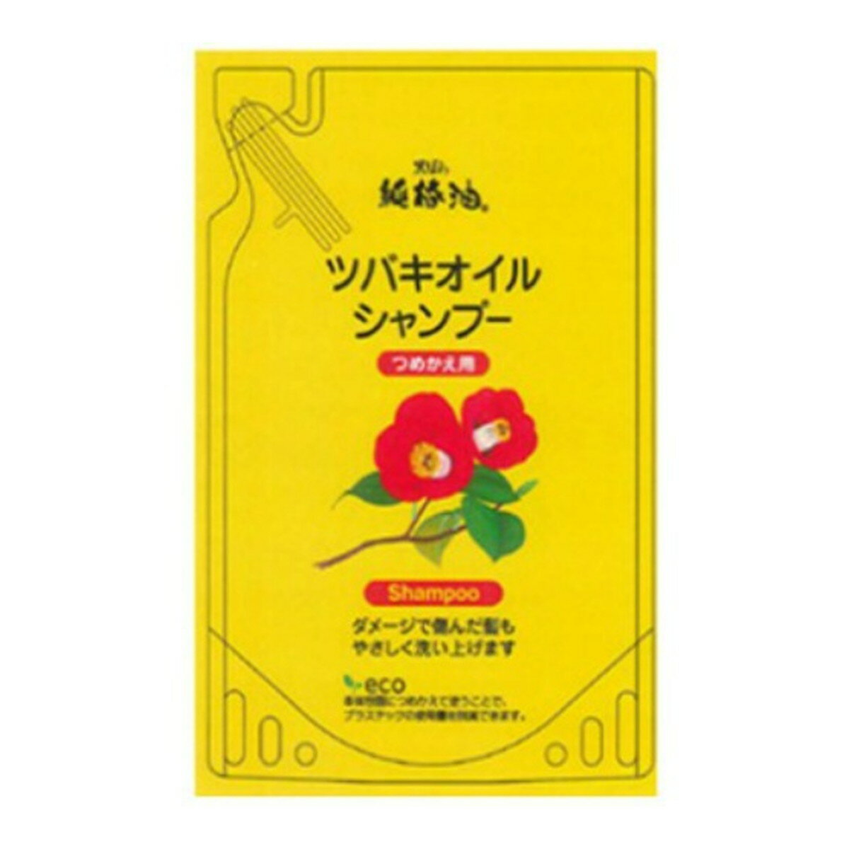 黒ばら本舗 ツバキオイル シャンプー つめかえ用 380ml