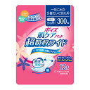 日本製紙クレシア ポイズ 肌ケアパッド 超吸収ワイド 一気に出る多量モレに安心用 300cc 12枚入 ▼医療控除対象品