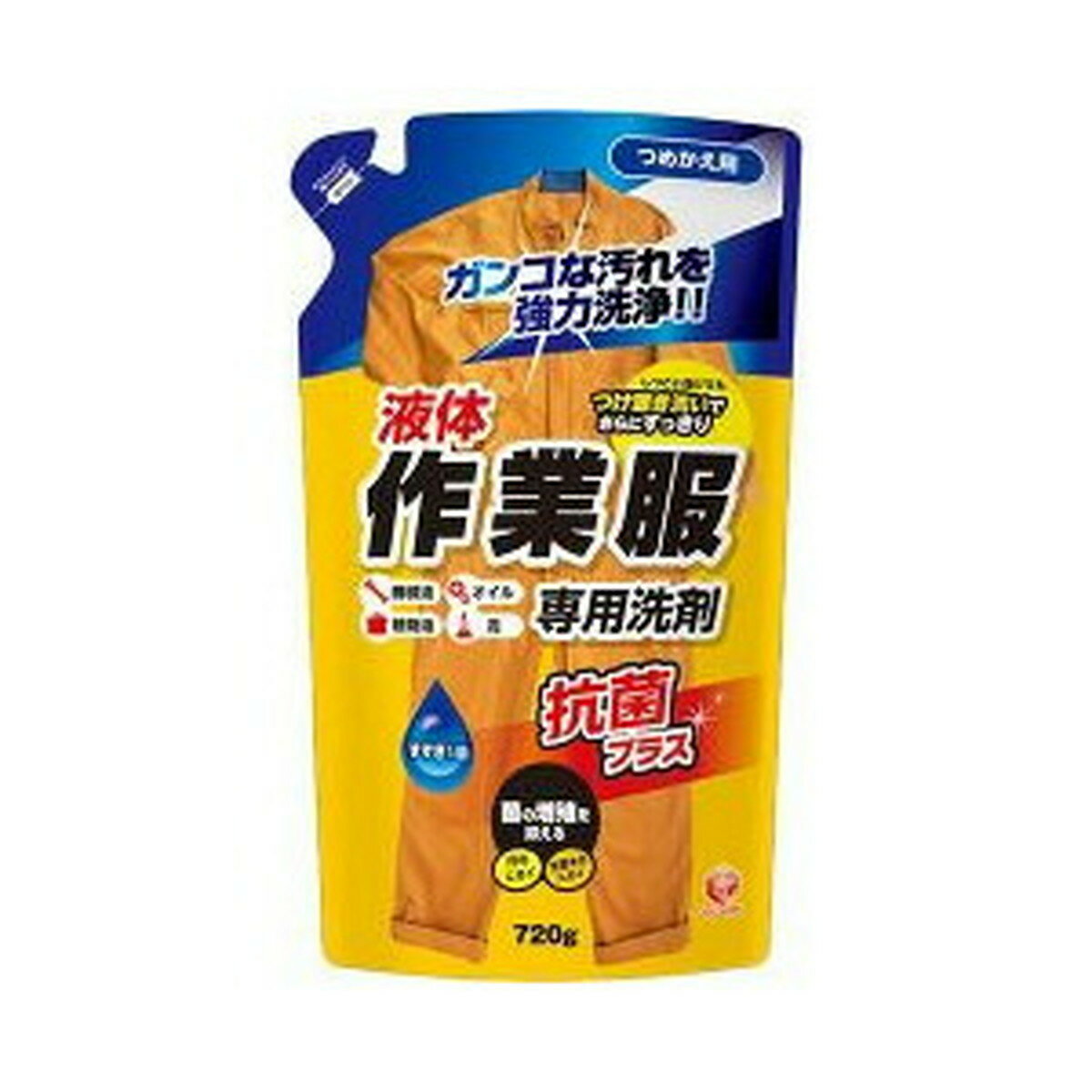 【今だけお得！数量限定セール】第一石鹸 ランドリークラブ 作業服専用 液体洗剤 詰替用 720g◇