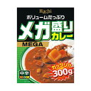 【今だけお得!数量限定セール】ハチ食品 メガ盛り カレー 中辛 300g◇