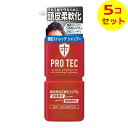 【送料込】 ライオン PRO TEC(プロテク) 頭皮ストレッチ シャンプー ポンプ 300g ×5個セット