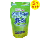 【送料込】 ロケット石鹸 グリーンアップル フレッシュ つめかえ用 500ml 食器用洗剤 ×5個セット(3)