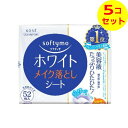 【送料込】 コーセーコスメポート ソフティモ ホワイト メイク落としシート つめかえ用 52枚入 ×5個セット