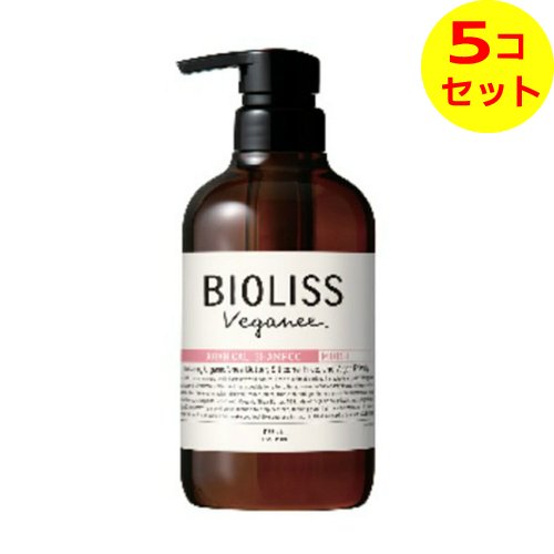 【送料込】 コーセー サロンスタイル ビオリス ヴィーガニー ボタニカル シャンプー モイスト 480ml ×5個セット