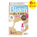 【送料込】 ホーユー ビゲン ポンプカラー つめかえ 4CA カフェブラウン 105ml ×6個セット