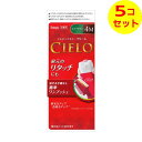 【送料込】 ホーユー CIELO シエロ ヘアカラー EX クリーム 4M モカブラウン 白髪染め ×5個セット
