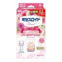 【送料込・まとめ買い×3個セット】白元アース ミセスロイド フローラル 引き出し用 32個入 1年防虫 フローラルブーケの香り