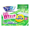 【今だけお得!数量限定セール】ユニ・チャーム ウェーブ フロア用 ウェットシート ノンアルコール除菌タイプ 14枚入 各社共通タイプ フロア用お掃除シート◇