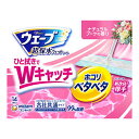 【今だけお得!数量限定セール】ユニ・チャーム ウェーブ 超保水ウェットシート 厚手 フロア用 微香タイプ 14枚入 各社共通タイプ◇
