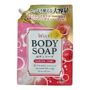 【送料込・まとめ買い×5個セット】日本合成洗剤 ウインズ ボディソープ ローズ 大容量 詰替900g(4)