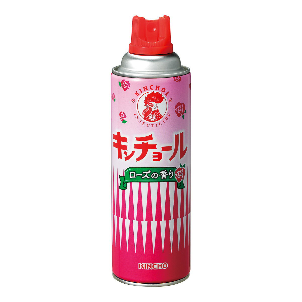 【送料込・まとめ買い×8個セット】大日本除虫菊 KINCHO キンチョー キンチョール ローズの香り 450mL 防除用医薬部外品 虫 駆除
