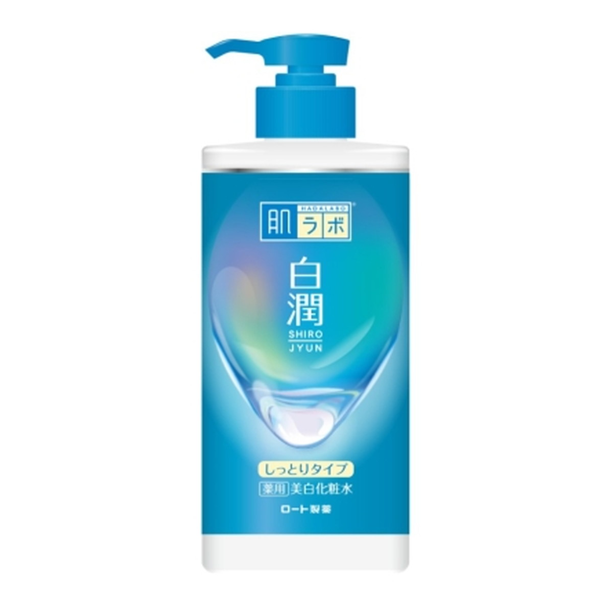 ロート製薬 肌ラボ 白潤 薬用 美白化粧水 しっとり 大容量 ポンプ 400mL 医薬部外品　4987241194490のサムネイル
