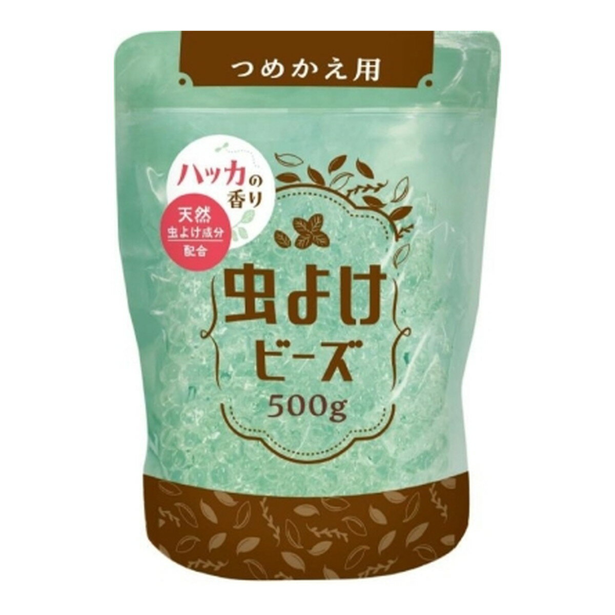 WELCO 虫よけビーズ つめかえ用 ハッカの香り 500g