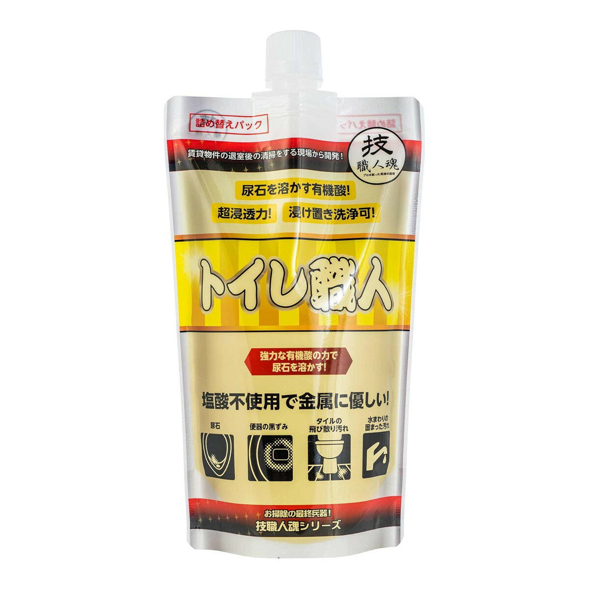 樂天商城 - 允・セサミ トイレ職人 レギュラー 詰め替えパック 400ml 技職人魂シリーズ