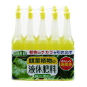 【今だけお得!数量限定セール】紀陽除虫菊 液体肥料 観葉植物用 35ml × 10本入◇