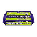 【送料込・まとめ買い×12個セット】日本製紙クレシア アクティ トイレに流せる ぬれタオル 76枚