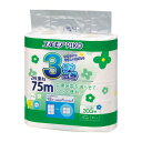 【今だけお得!数量限定セール】カミ商事 エルモア ピコ 3倍巻 4ロール ダブル2枚重ね 75M トイレットペーパー◇