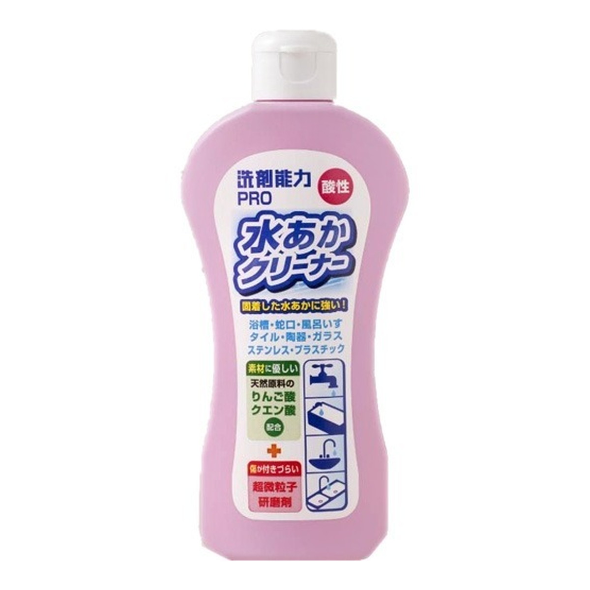 ヒューマンシステム 洗剤能力 プロ 水あかクリーナー 200g　本体 酸性　液体洗剤 ( 4524963011058 )