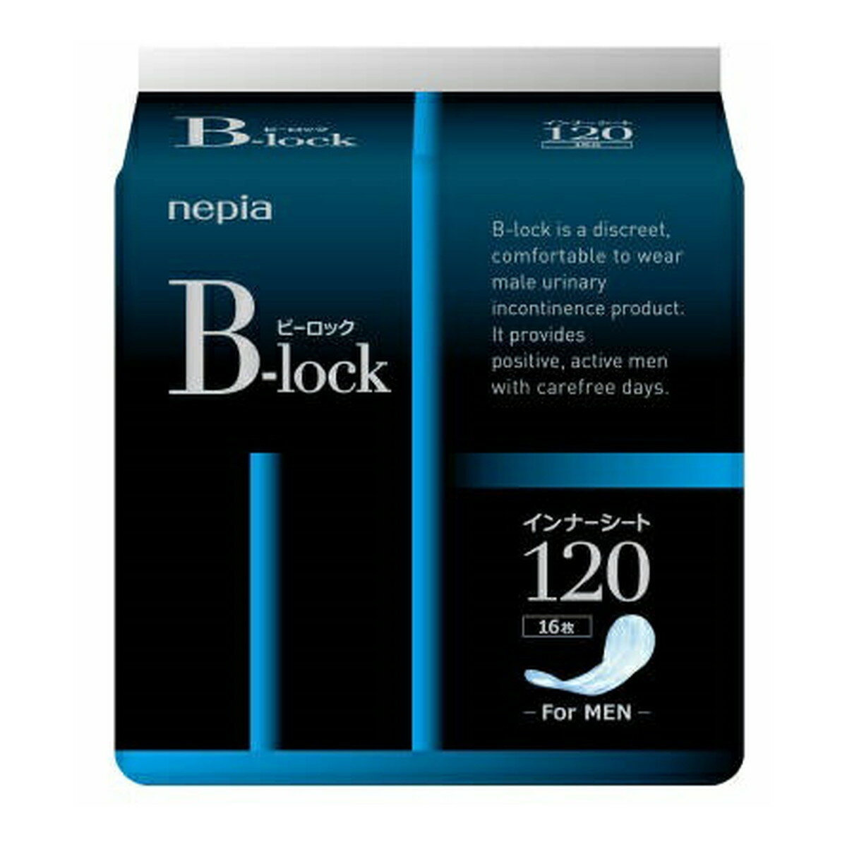 ネピア B-lock ( ビーロック ) インナーシート120 16枚 ( 4901121658803 )