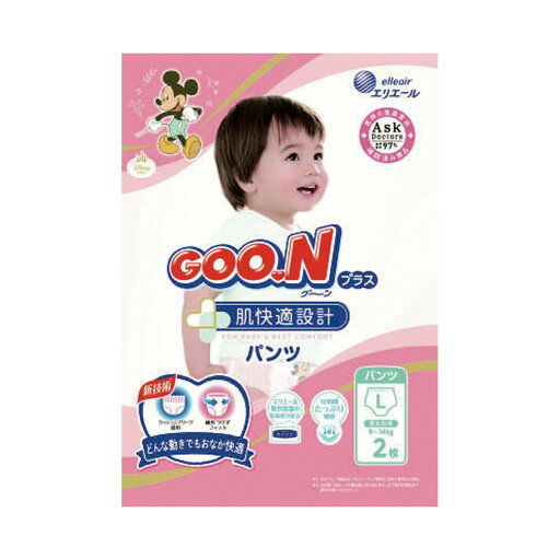 大王製紙 エリエール グーンプラス 肌快適設計 Lサイズ 2枚入 大王製紙 エリエール グーンプラス 肌快適設計 Lサイズ 2枚入