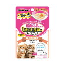 【今だけお得!数量限定セール】ドギーマン キャティーマン 猫ちゃんの国産牛乳を使ったスープごはん ささみ&サーモン こねこ用 40g◇