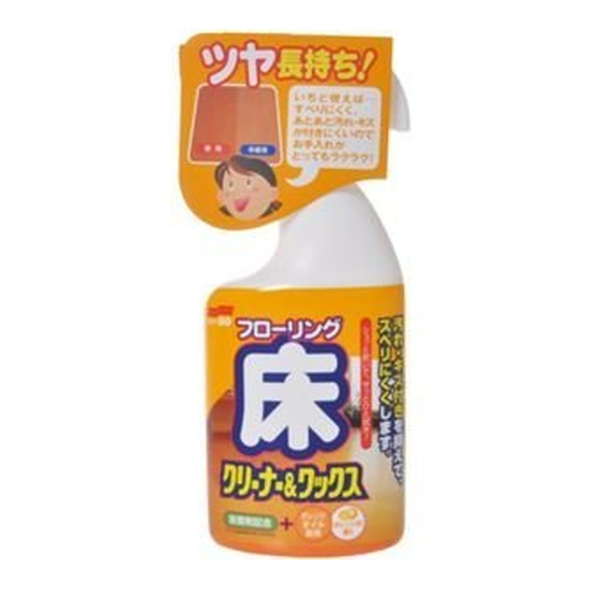 ソフト99　床クリーナー＆ワックス 400ml　二度拭きいらずのスピーディな仕上がり ( 4975759205289 )