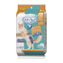 【送料込・まとめ買い×5個セット】ユニ・チャーム ペット マナーウェア ねこ用 Lサイズ お試しパック 4枚入 ペット用 紙おむつ
