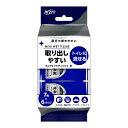 【送料込・まとめ買い×10個セット】日翔 トイレに流せる ミニウェットティッシュ 7枚×6パック(3)