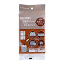 【送料込・まとめ買い×9個セット】KK物産 ハートマーク 毎日清潔 不織布パッド サポニン配合 15枚パック 油汚れ