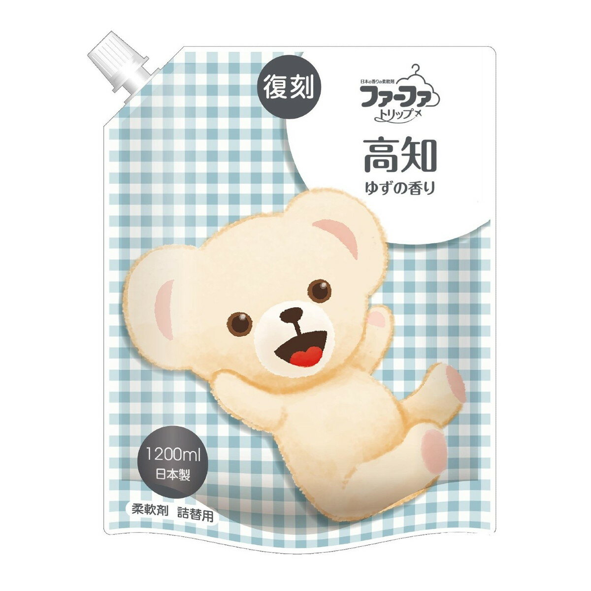 NSファーファ 復刻 ファーファ 柔軟剤 高知 ゆずの香り 詰替用 1200mL