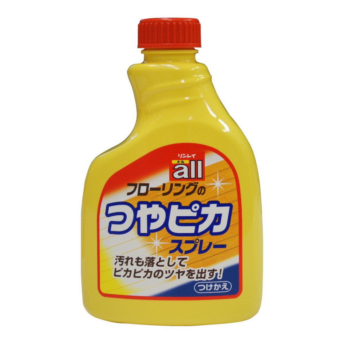 【送料込・まとめ買い×4個セット】リンレイ フローリングのつやピカスプレー つけかえ 400mL（楽天・マイレピ　P＆Gストア）