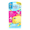 【送料込・まとめ買い×8個セット】P&G ファブリーズ トイレ用 消臭剤 シトラス・スプラッシュ つめかえ 4個パック ※本体ケースは別売りです(3)