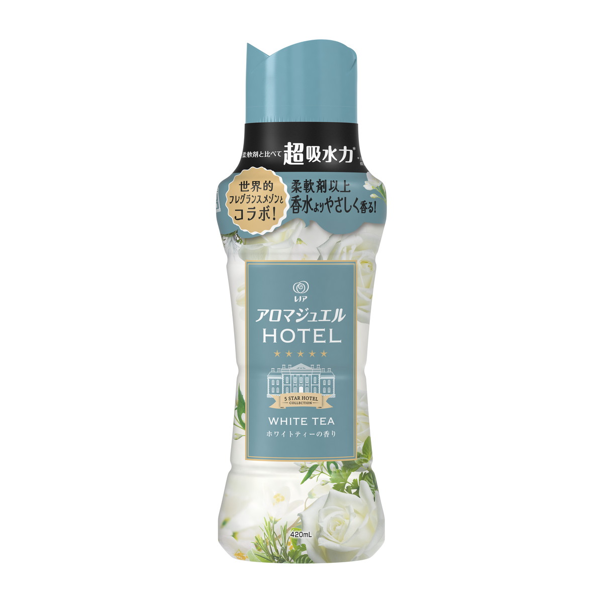 【今月のオススメ品】P&G レノア アロマジュエル ホワイトティーの香り 本体 420mL