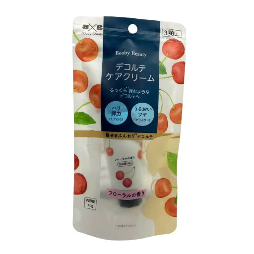 【送料込・まとめ買い×4個セット】錦尚金 NISHIKIN BOOBY BEAUTY デコルテケアクリーム 40g 【送料込・まとめ買い×4個セット】錦尚金 NISHIKIN BOOBY BEAUTY デコルテケアクリーム 40g
