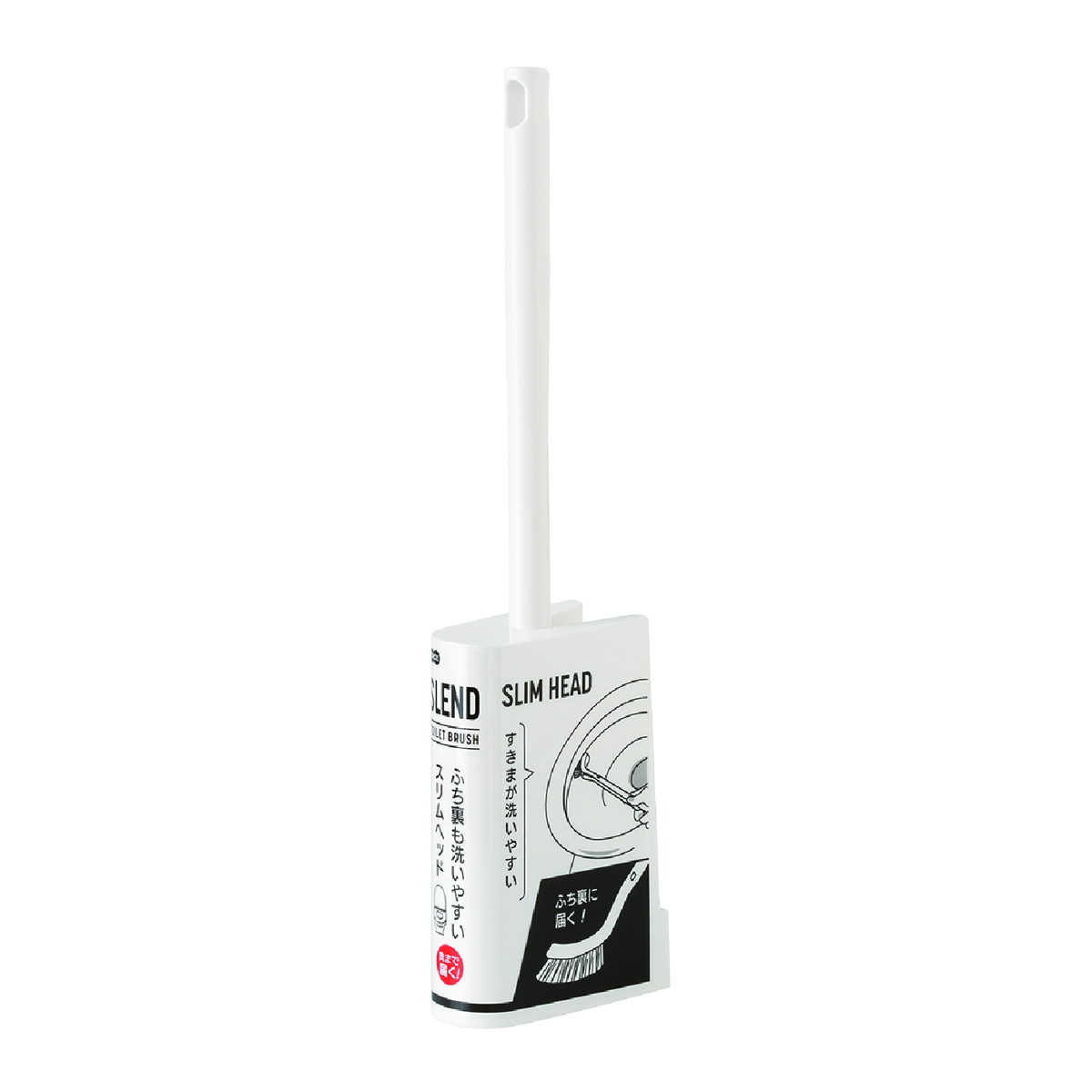 商品名：オーエ SLEND トイレブラシ ケース付き内容量：1個JANコード：4901065810404発売元、製造元、輸入元又は販売元：オーエ原産国：タイ商品番号：101-r008-4901065810404商品説明細長いブラシがサッと汚れを落とす。便器のフチ裏もしっかり洗える。ブラシが浮いているので水切れがよく衛生的。広告文責：アットライフ株式会社TEL 050-3196-1510 ※商品パッケージは変更の場合あり。メーカー欠品または完売の際、キャンセルをお願いすることがあります。ご了承ください。