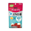UHA味覚糖 UHA グミサプリ 鉄+ヒアルロン酸 14日分 28粒入