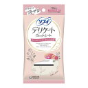 【送料込・まとめ買い×7個セット】ユニ・チャーム ソフィ トイレに流せる デリケート ウェットシート フロ-ラルの香り 10枚入(4)