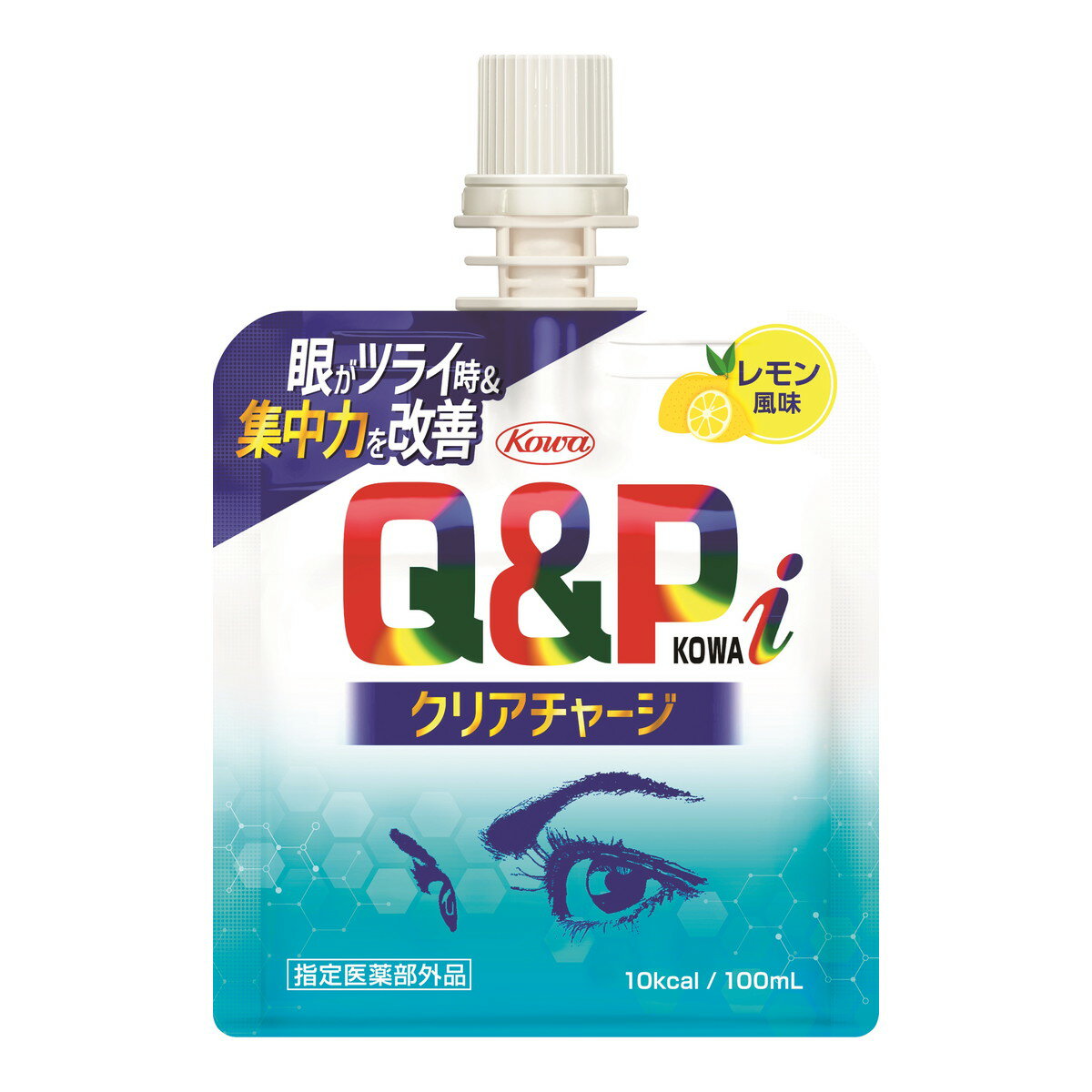 【送料込・まとめ買い×4個セット】興和 キューピーコーワi クリアチャージ レモン風味 100mL