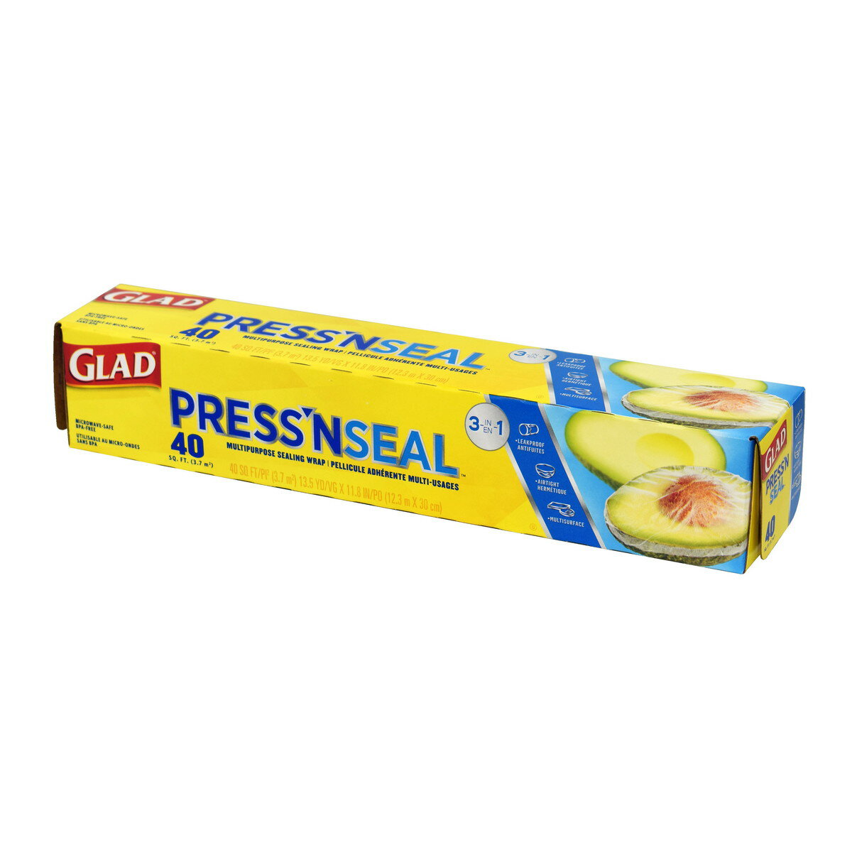 【送料込・まとめ買い×2個セット】シナジートレーディング グラッド プレス&シール フードラップ 30cm×..