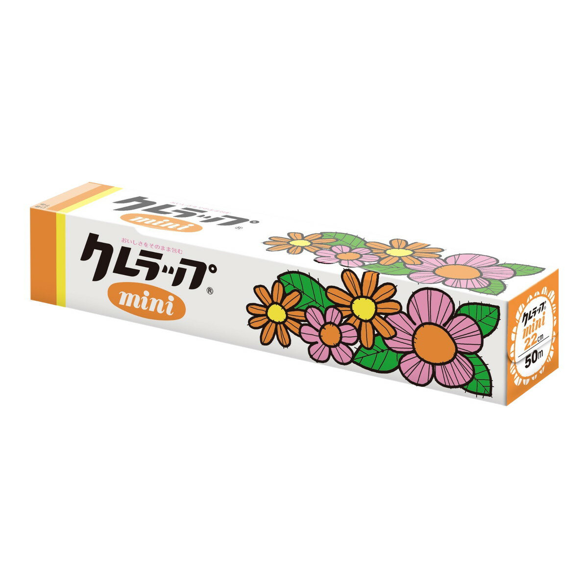 【在庫処分・なくなり次第終了】クレハ クレラップ 復刻版 レトロ ミニ 22cm×50m