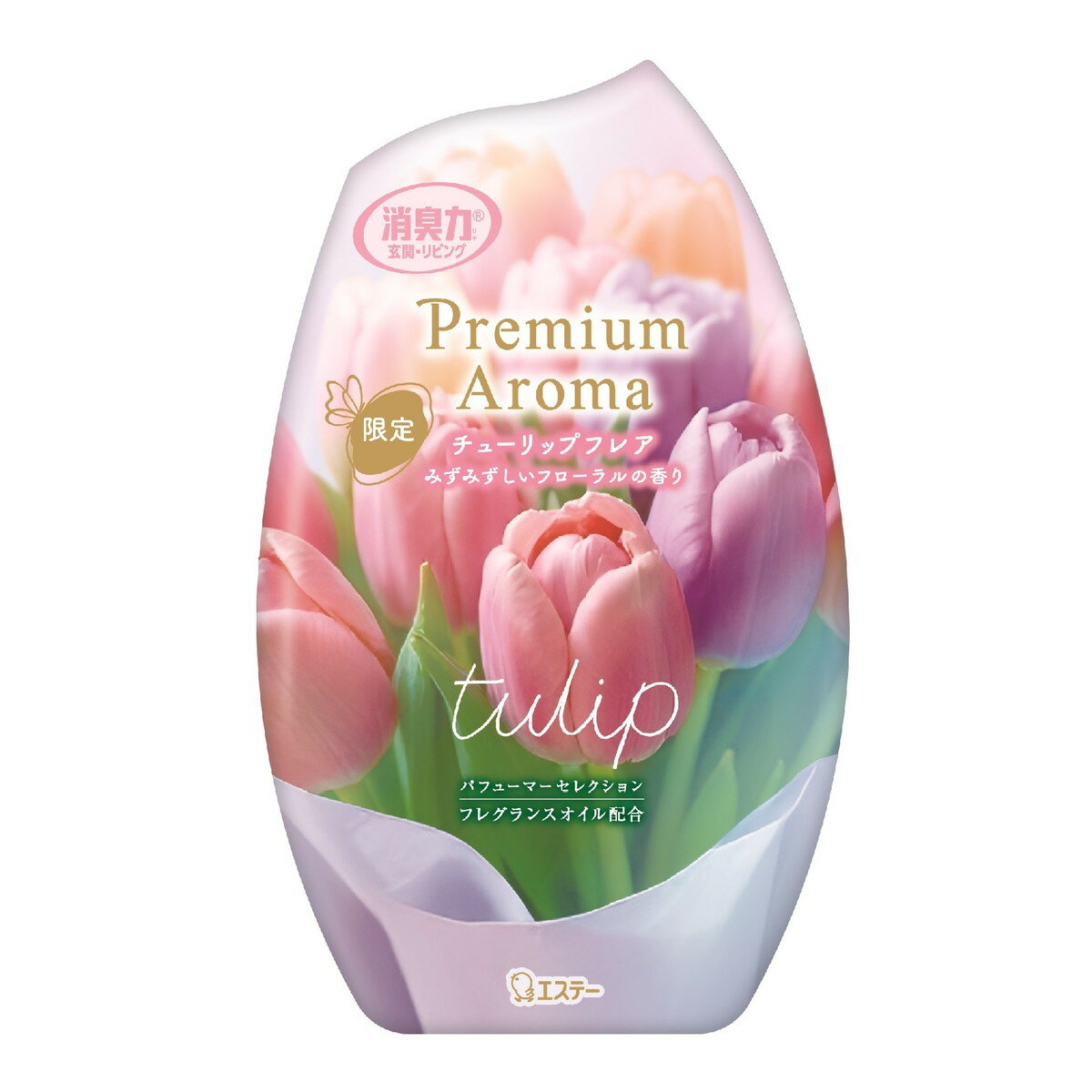 ＼マラソン限定／ エステー お部屋の消臭力 Premium Aroma プレミアムアロマ チューリップフレア 400mL 玄関 リビング 消臭芳香剤 ※お一人様2点限り ※在庫無くなり次第終了 【AL-time】〔R〕