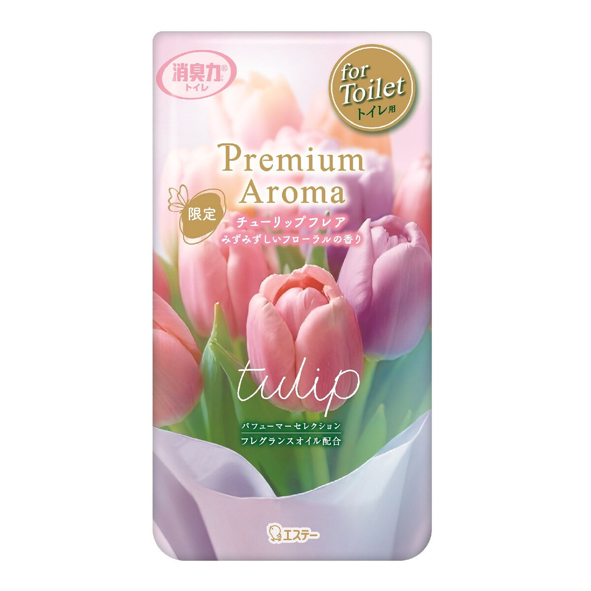 【在庫処分・なくなり次第終了】エステー トイレの消臭力 Premium Aroma プレミアムアロマ チューリップフレア 400mL トイレ用 消臭 芳香剤　 【MY-s01】