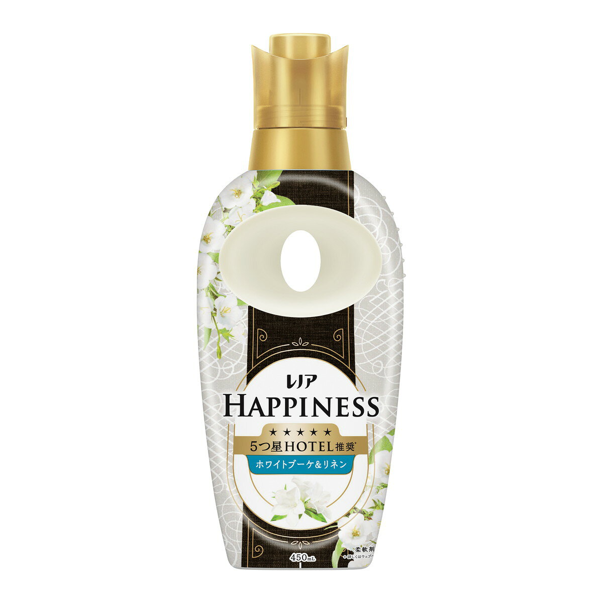 【今月のオススメ品】レノア ハピネス 夢ふわタッチ ホワイトブーケ & リネン 本体 450ml P