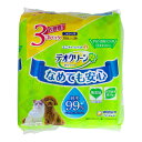 ユニ・チャーム デオクリーン 純水99% ペット用 ウェットティッシュ つめかえ用 70枚入×3個(4)