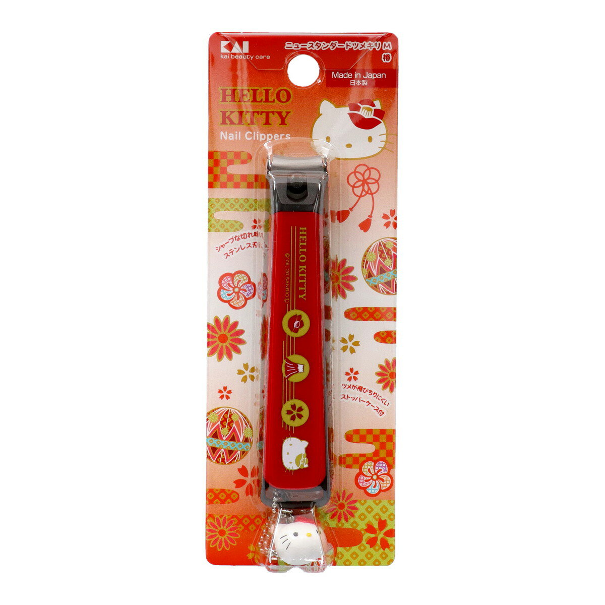 商品名：貝印 キティ和風 ニュースタンダード M 椿 1本入内容量：1個JANコード：4901601308754発売元、製造元、輸入元又は販売元：貝印株式会社原産国：日本商品番号：101-63375ブランド：キティ貝印オリジナルデザイン貝印...