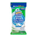 【今だけお得!数量限定セール】ジョンソン スクラビングバブル 流せるトイレブラシ フローラルソープ 替えブラシ 12コ入り