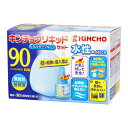【今だけお得!数量限定セール】大日本除虫菊 金鳥 水性 キンチョウ リキッド 90日用 無臭性 ミルキーブルーセット◇