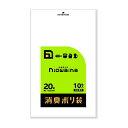 【送料込・まとめ買い×2個セット】日本サニパック SS20 ニオワイナ 消臭 ポリ袋 白 半透明 20L 10枚入(3)