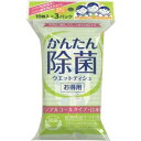 【今だけお得!数量限定セール】ハヤシ商事 かんたん除菌 ウエットティッシュ ノンアルコール 10枚×3パック入 日本製(4977033411591)◇
