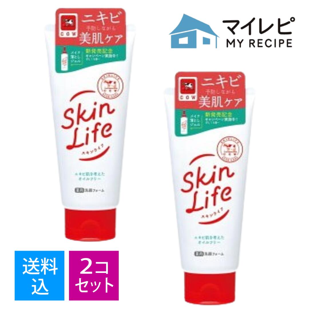 [송료 포함 · 정리 사 × 2 개 세트] 우유 비누 스킨 라이프 약용 세안 폼 130g